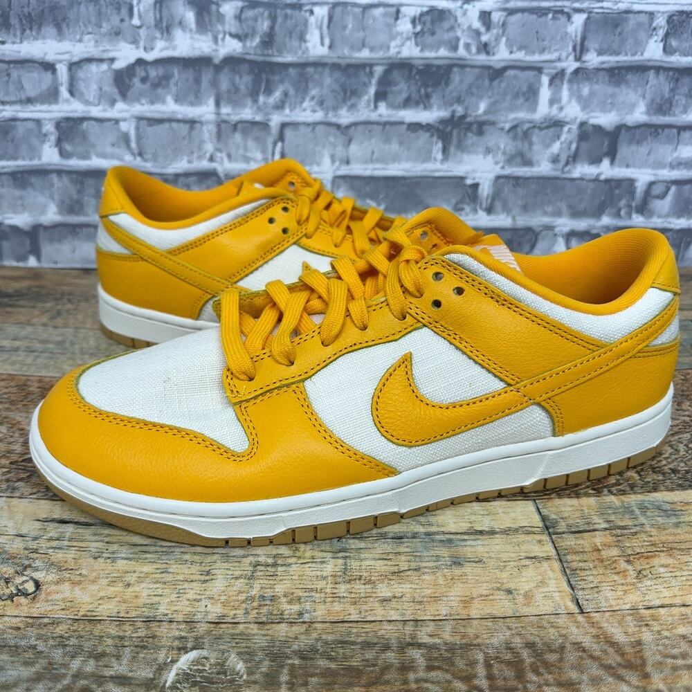 Nike Dunk Low University Gold Soft Yellow White HF4867-739 Mens Size 11.5 New